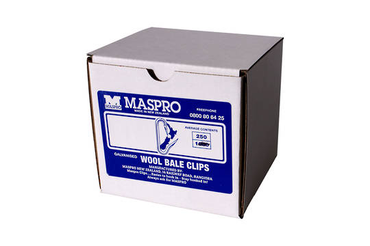 Maspro Bale Clips - 250 Pack